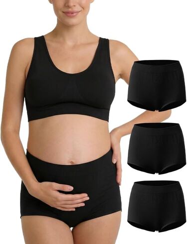 Vanever Womens 3pk Seamless Everyday Briefs in Kuwait