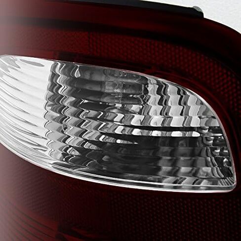 AKKON - For Dodge Caravan Chrysler Town & Country Red Clear Tail Lights Tail Lamps Replacement Left + Right Pair in Saudi Arabia
