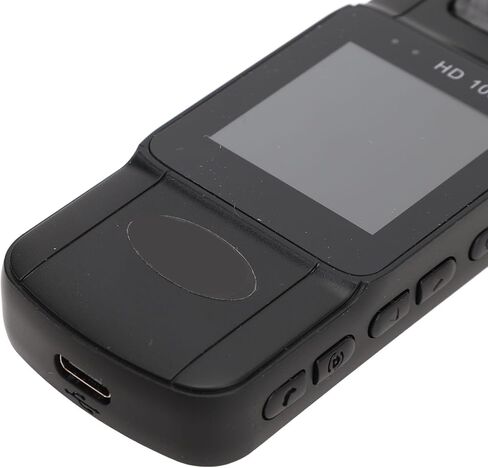 Wearable Camera 2K HD Resolution with 180° Rotatable Lens, Night Vision & Magnetic Back Clip - Real - Time Color Display, Motion Detection for Outdoor Sports & Cycling Enthus in Kuwait