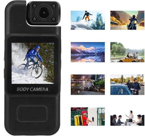 كاميرا الحركة Zopsc 4K، تسجيل عالي الدقة مضاد للاهتزاز IP65 مقاوم للماء ومسجل فيديو كاميرا الحركة المحمولة للسفر في الهواء الطلق، ودعم التسجيل الحلقي in Kuwait