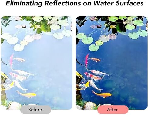 فلتر استقطاب CPL مقاس 52 مم، يقلل من الانعكاسات للحصول على صور واضحة مع تباين معزز، تصميم هاتف قوي لمعظم الهواتف الذكية، متوافق مع مرشحات مترابطة مقاس 52 مم in Kuwait