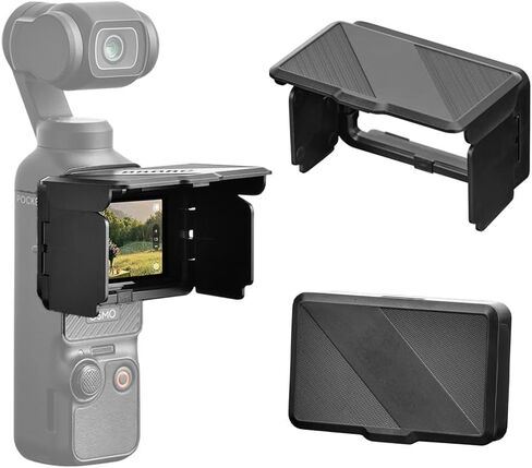 مظلة شمسية قابلة للطي متوافقة مع DJI OSMO Pocket 3، لتقليل وهج الشاشة والعرض في الهواء الطلق in Kuwait