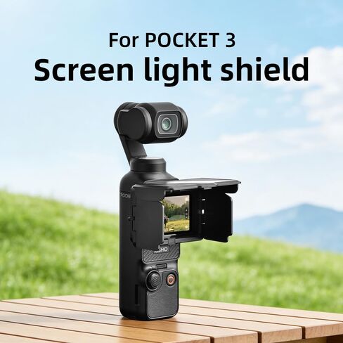 مظلة شمسية قابلة للطي متوافقة مع DJI OSMO Pocket 3، لتقليل وهج الشاشة والعرض في الهواء الطلق in Kuwait