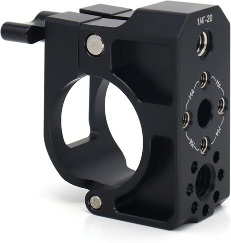 مشبك ثابت بمقبض حلقي 30 مم مع خيوط M4 1/4 بوصة 3/8 بوصة متوافقة مع ملحقات التركيب DJI RS2 in Kuwait