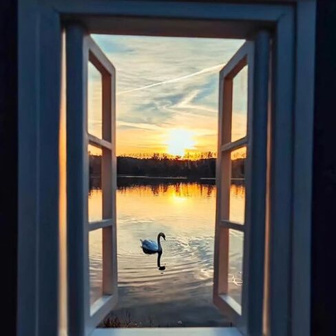 Creative Window Props,Portable Creative Window Frame Photography Props,CreativeTravel Photography Accessory Gifts,Perfect for Outdoor Taking Photos at Mountaintops,Lakesides and City in Saudi Arabia