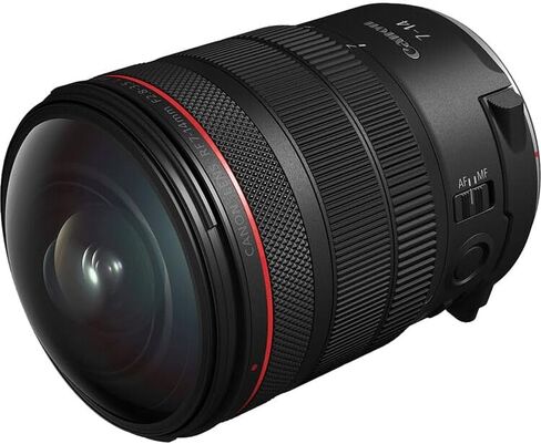 مجموعة عدسات Canon RF 7-14mm f/2.8-3.5L Fisheye STM | تكبير احترافي فائق الاتساع من سلسلة L-Series مع منظور عين السمكة والتركيز البؤري التلقائي STM السلس | لصور المناظر الطبيعية والصور المتحركة (7343C002) + حافظة العدسة + حافظة الغطاء in Kuwait