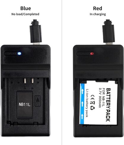 شاحن USB Norifon NB-11L لكاميرات Canon IXUS 132، 150، 155، 160، 170، 275 HS، PowerShot A2300، A2500، A2600، PowerShot ELPH 110 HS، 115 is، 130 is، 320 HS Camera والمزيد in Kuwait