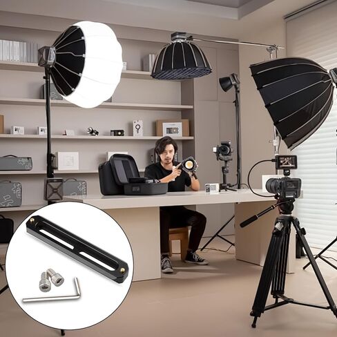 Aluminum Alloy NATOs Rails Quick Release with 1/4 AntiTwist Screw for Camera Accessories Aluminum Alloy NATOs Rails in Kuwait
