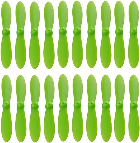Drone accessories For Cheerson CX 10 Mini Drone 20Pcs/Pack Propeller Set Airscrew Replacement for Cheerson CX 10 Mini Drone Quadcopter Helicopter RC Accessories 5 Colors Replaceable accessories ( Colo in Kuwait
