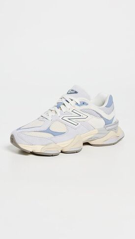 حذاء رياضي New Balance للجنسين 9060، رمادي لؤلؤي، 10.5 US للنساء/9 US للرجال in Kuwait
