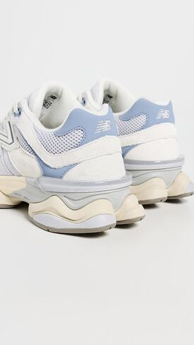 حذاء رياضي New Balance للجنسين 9060، رمادي لؤلؤي، 10.5 US للنساء/9 US للرجال in Kuwait