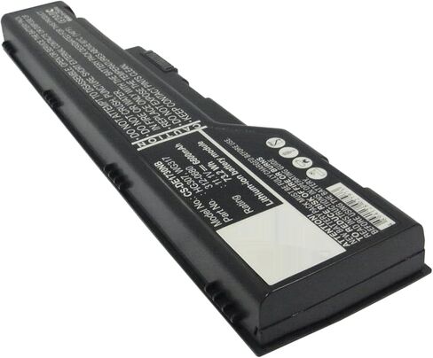 بطارية بديلة 6600 مللي أمبير/11.1 فولت لجهاز XPS M1730 WG317 312-0680 HG307 in Kuwait