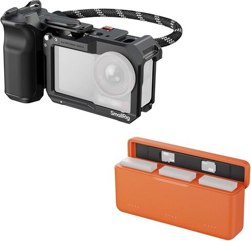 SmallRig Handle Grip Kit for DJI Osmo Action 5 Pro / 4/3 with Cage and Battery Charger in Kuwait