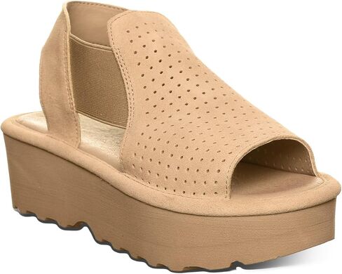 BEARPAW Tatiana Womens Comfort Flatform Sandals With Cushioned Support - 3537w in Saudi Arabia