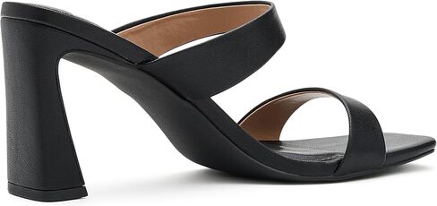 Dolce Vita DV Women's Veniss Heeled Sandal, Black, 8.5 in Kuwait