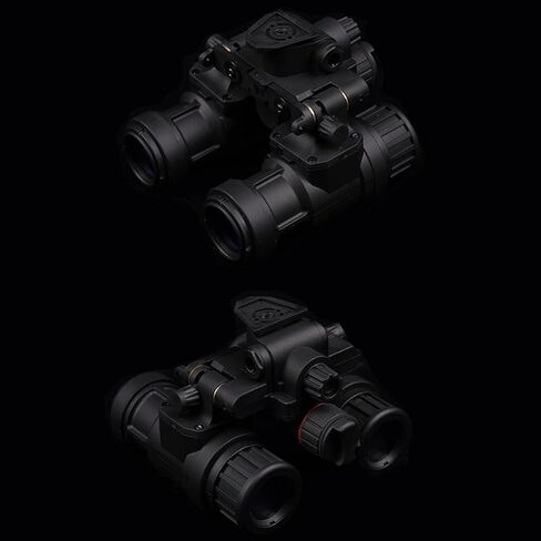 Tactical Night Vision Binoculars with Carrying Case, Helmet-Style AN/PVS31 Binoculars NVG, Non-Functional, with Light, for Hunting and Camping in Saudi Arabia