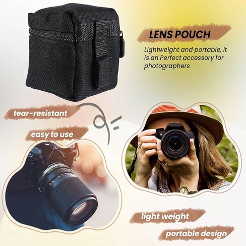 حقيبة عدسة الكاميرا DSLR مبطنة سميكة ومضادة للصدمات وحقيبة عدسة لكاميرا DSLR in Kuwait