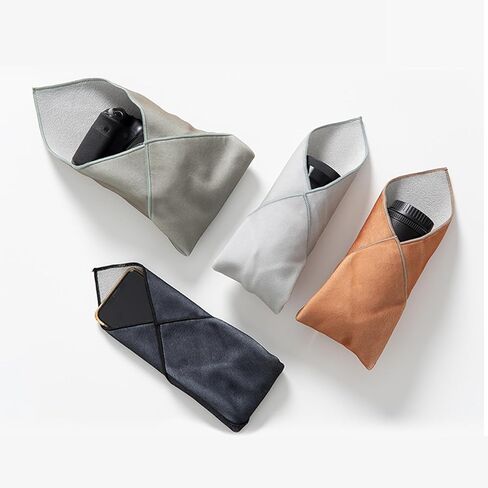 45x45cm Camera Lens Protector Wrap Adhesive Storage Cloth Quick Folding Protective Case for Electronic Devices Camera Sleeve in Saudi Arabia