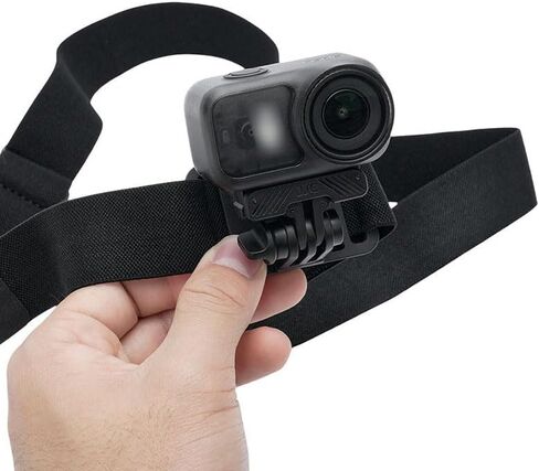 JJC Osmo Nano حامل على الصدر لملحقات DJI Osmo Nano، حامل حزام POV قابل للتعديل بزاوية 180 درجة، حزام صدر مغناطيسي سريع الفك مع خيط مضاد للفقد للسفر أثناء الركض في مدونة الفيديو in Kuwait