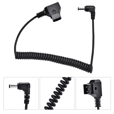 كابل محول D Tap B Type Male إلى DC 5.5x2.5 مم، مع غطاء مقاوم للتآكل وموصلية طاقة ممتازة، لاستخدام التصوير الفوتوغرافي ببطارية على شكل V in Kuwait