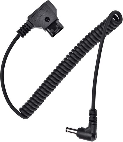 كابل محول D Tap to DC 5.5x2.5 مم، غلاف مقاوم للتآكل، توصيل طاقة آمن، محول بطارية مثبت على شكل V، موصل الزاوية اليمنى، تصميم متين، للمصورين الفوتوغرافيين وتصوير الفيديو in Kuwait