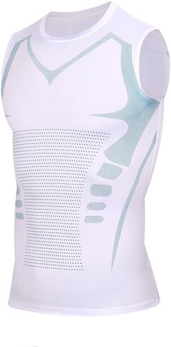 Sleeveless Shirts for Men Workout Tank Tops Crew Neck Quick Dry Athletic Bodybuilding Tee Muscle Gym Running Activewear in Saudi Arabia