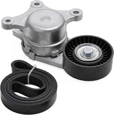 38485 49450 Drive Belt Tensioner with Pulley,Fit for Ford Explorer 11-19,for Edge 07-18,for Fusion 10-12,for lincoln mkx 07-18,for mkt 10-19,for Mercury Sable 08-09,for Mazda 6 09-13,for CX-9 07-15 in Saudi Arabia