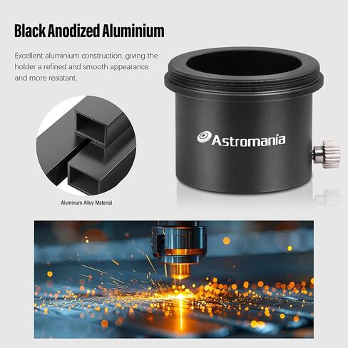 Astromania M42X0.75 محول ذكر إلى 1.25 بوصة - حزمة مع - تلسكوب قطري 1.25 بوصة مع منشور Amici in Kuwait