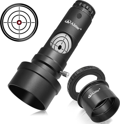محول تركيب Alstar T2 M42 إلى 2 بوصة لجميع كاميرات Canon EOS SLR DSLR - حزمة مع - أداة تصادم ليزر حمراء 1.25 بوصة للتلسكوبات النيوتونية مع محول 2 بوصة in Kuwait