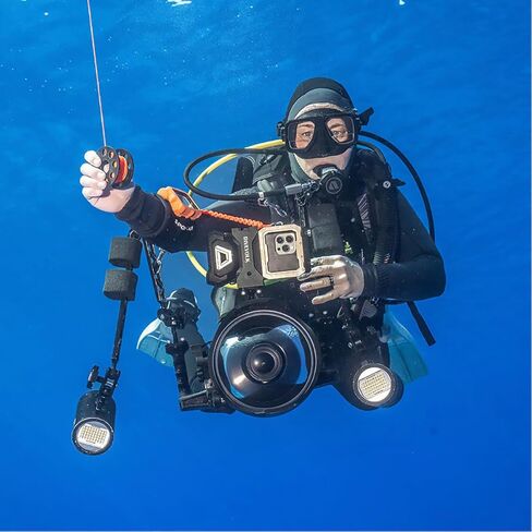 مشبك توسيع DiveVolk SeaTouch 4 Max Plus مع محول عدسة 67 مم in Kuwait