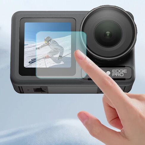 متوافق مع واقي شاشة Xtra Edge Pro، وعدسة زجاجية مقواة وفيلم شاشة LCD بصلابة 9H، وشفاف فائق الدقة، ومقاوم للخدش لملحقات كاميرا Xtra Edge Pro in Kuwait