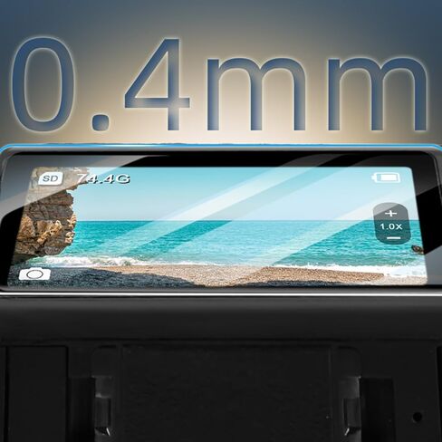 متوافق مع واقي شاشة Xtra Edge Pro، وعدسة زجاجية مقواة وفيلم شاشة LCD بصلابة 9H، وشفاف فائق الدقة، ومقاوم للخدش لملحقات كاميرا Xtra Edge Pro in Kuwait