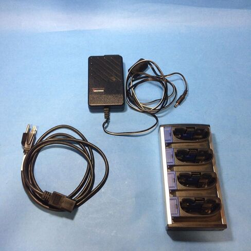 شاحن بطارية Intermec 852-904-003 ذو 4 فتحات لأجهزة الكمبيوتر المحمولة CK30 وCK31، متوافق مع ROHS، يتطلب مصدر طاقة وسلك طاقة خاص بالدولة in Kuwait