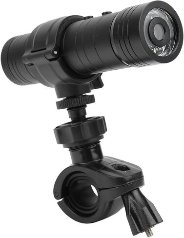 Acouto 720P مسجل DVR للدراجات النارية مع 8 مصابيح LED، Lightw Motorcycle DVR، مسجل، فيديو، 720P، DV خفيف الوزن، Sport DV، كاميرا خوذة، Vi in Kuwait