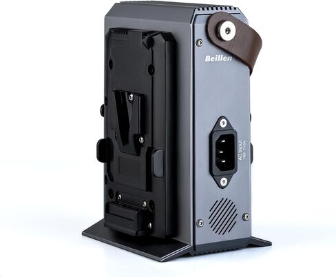 شاحن بطارية مزدوج القناة على شكل حرف V/V Lock متوافق مع بطاريات 14.4 فولت/26 فولت على شكل حرف V يدعم شاحن الجهد المزدوج للشحن السريع بقدرة 5.6 أمبير in Kuwait