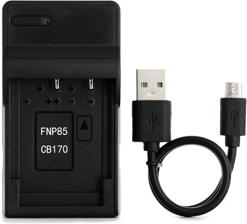 شاحن USB Norifon NP-85 لكاميرا Fujifilm FinePix SL1000، SL240، SL245، SL260، SL280، SL300، SL305 والمزيد in Kuwait