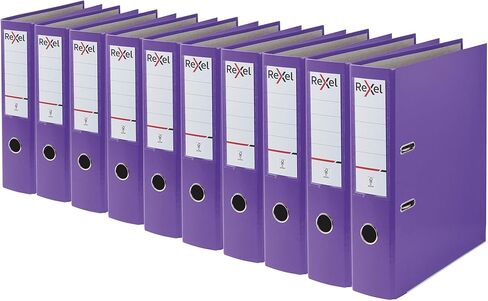 RX:LAF A4 PP ECO 75mm Purple 10pcs in Saudi Arabia