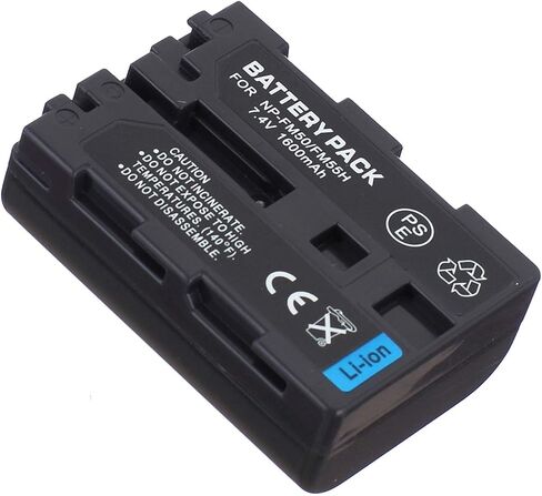 حزمة بطارية لسوني NP-FM30، NP-FM50، NP-FM51، NP-QM50، NP-QM51 InfoLITHIUM M سلسلة نوع بطاريات ليثيوم أيون in Kuwait