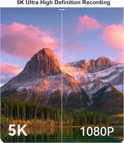 Digital Camera, 5K 75MP UHD WiFi Autofocus Camera with 3" 180 Flip Screen, 18X Digital Zoom, Built in Mic, for Photography Video (Black) in Saudi Arabia