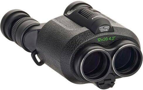 Fujifilm Fujinon Techno-Stabi 12x28 Image-Stabilized Binoculars with Self Adhesive Lens Wrap and More Accessories in Saudi Arabia
