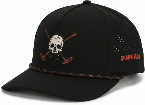 SHANKITGOLF White Paint Splatter Golf Hat Adjustable Hat in Saudi Arabia