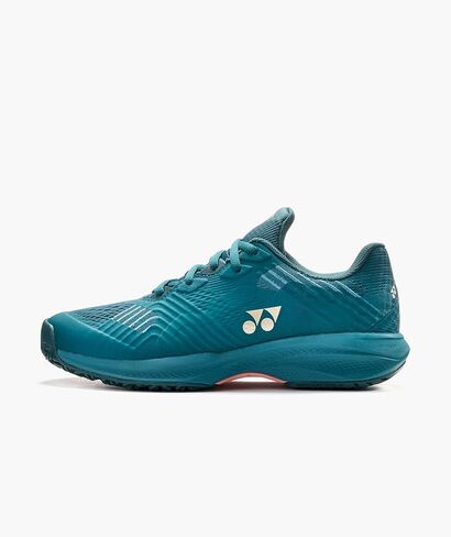 حذاء تنس نسائي YONEX Power Cushion Sonicage - أخضر داكن - مقاس 7.5 in Kuwait