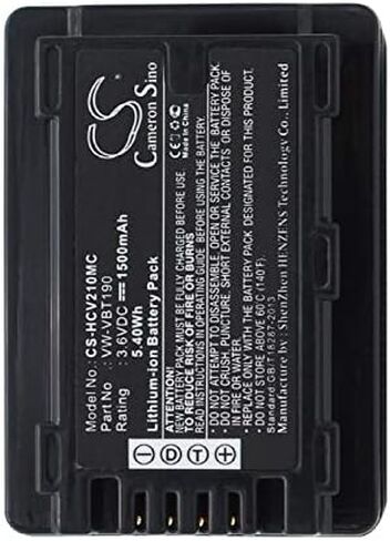 بطارية بديلة XSP لباناسون/ic HC-V110MGK، HC-727EB، HC-V130، HC-V110، HC-550EB، HC-V110GK، HC-V770، HC-V210GK، HC-V720MGK، HC-W580، HC-V210MGK، HC-750EB، HC-VX870، VXF-999، HC-V270، HC-V52 in Kuwait