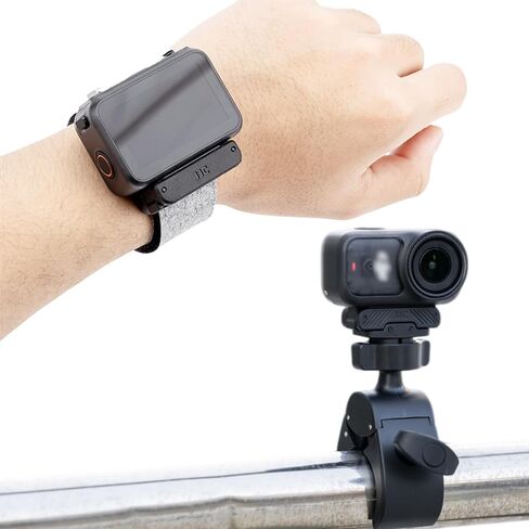 حامل معصم مغناطيسي JJC Osmo Nano مع مجموعة تثبيت على العمود لـ DJI Osmo Nano & Xtra Atto، حامل سوار معصم مغناطيسي قابل للتعديل في الوقت الحقيقي، صديق للبشرة in Kuwait