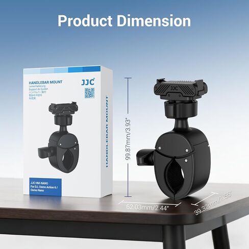 حامل معصم مغناطيسي JJC Osmo Nano مع مجموعة تثبيت على العمود لـ DJI Osmo Nano & Xtra Atto، حامل سوار معصم مغناطيسي قابل للتعديل في الوقت الحقيقي، صديق للبشرة in Kuwait