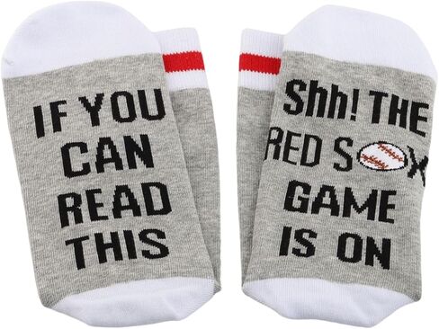 2 PAIRS Baseball Gift Baseball Socks Baseball Game Is On Baseball Fans Novelty Socks for Men Women in Saudi Arabia
