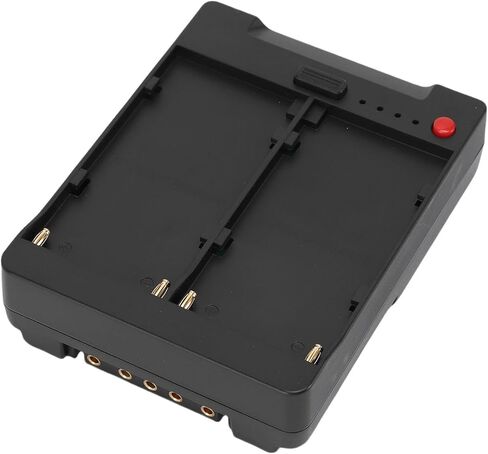 Cuifati Double Location Battery Charger, Indication of Clear Condition Camera LED Light Battery Multiple Garden Light for Photography in Kuwait