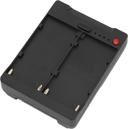 Cuifati Double Location Battery Charger, Indication of Clear Condition Camera LED Light Battery Multiple Garden Light for Photography in Kuwait
