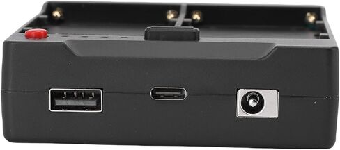 Cuifati Double Location Battery Charger, Indication of Clear Condition Camera LED Light Battery Multiple Garden Light for Photography in Kuwait