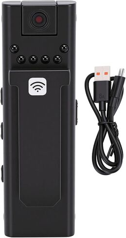 RiToEasysports Night Camera Recorder, 1080P HD Portable Video Recorder with Magnetic Base and Motion Detection for Home Security Outdoor Adventures in Kuwait